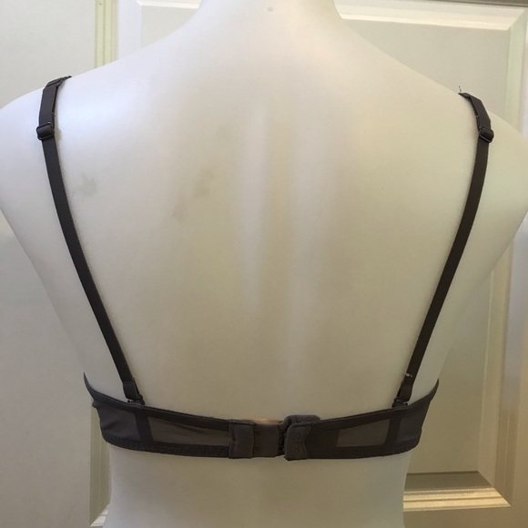 La Senza Grey Lace Padded Push-Up Bra A36 - Picture 5 of 10